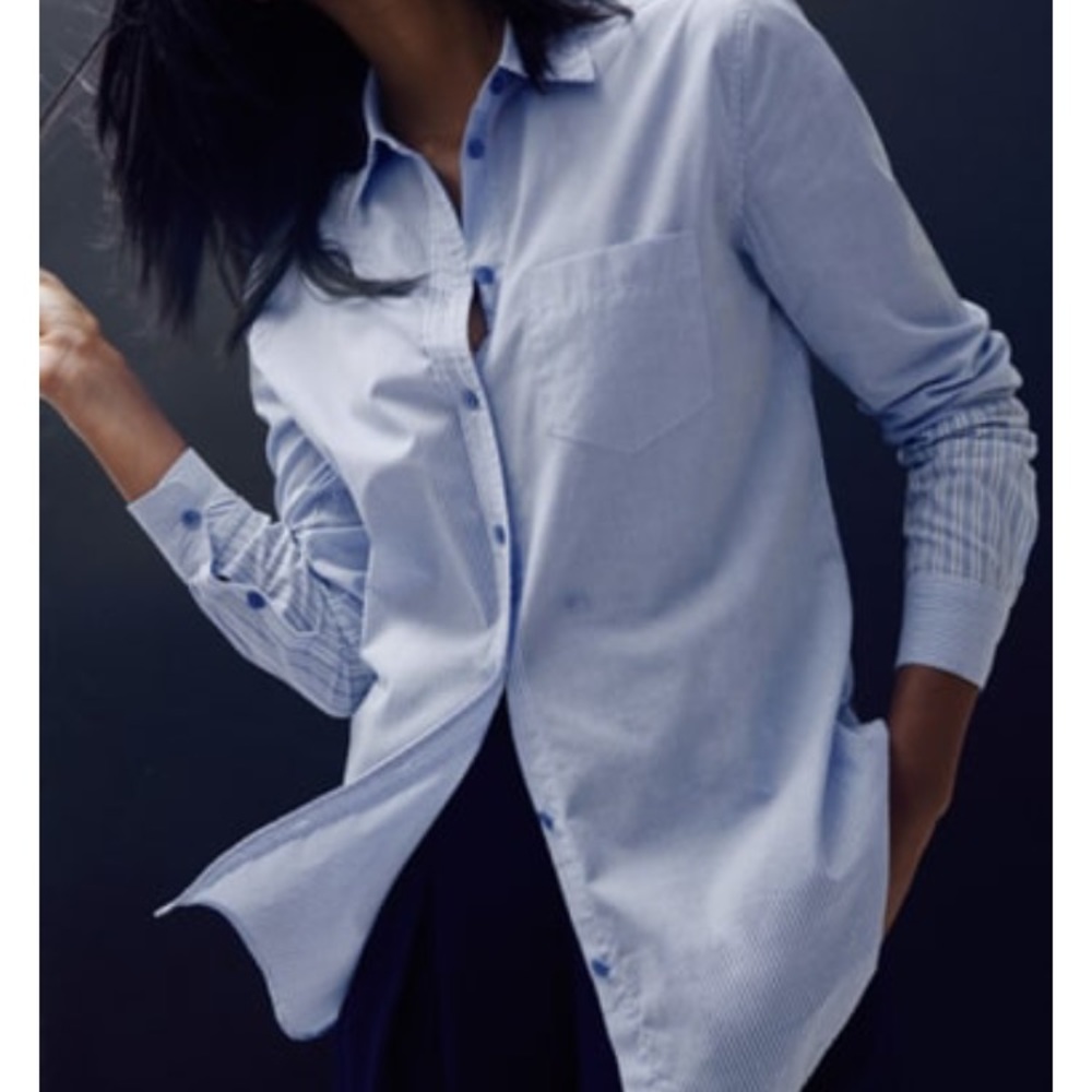 Equipment ‘Reese’ Contrast Stripe Shirt - Picture 7 of 8